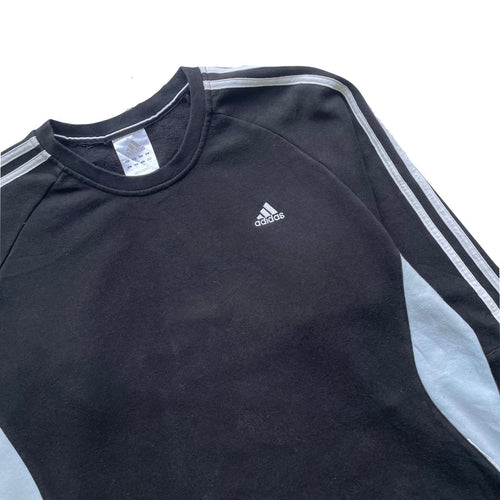 Adidas Black & Baby Blue Sweatshirt