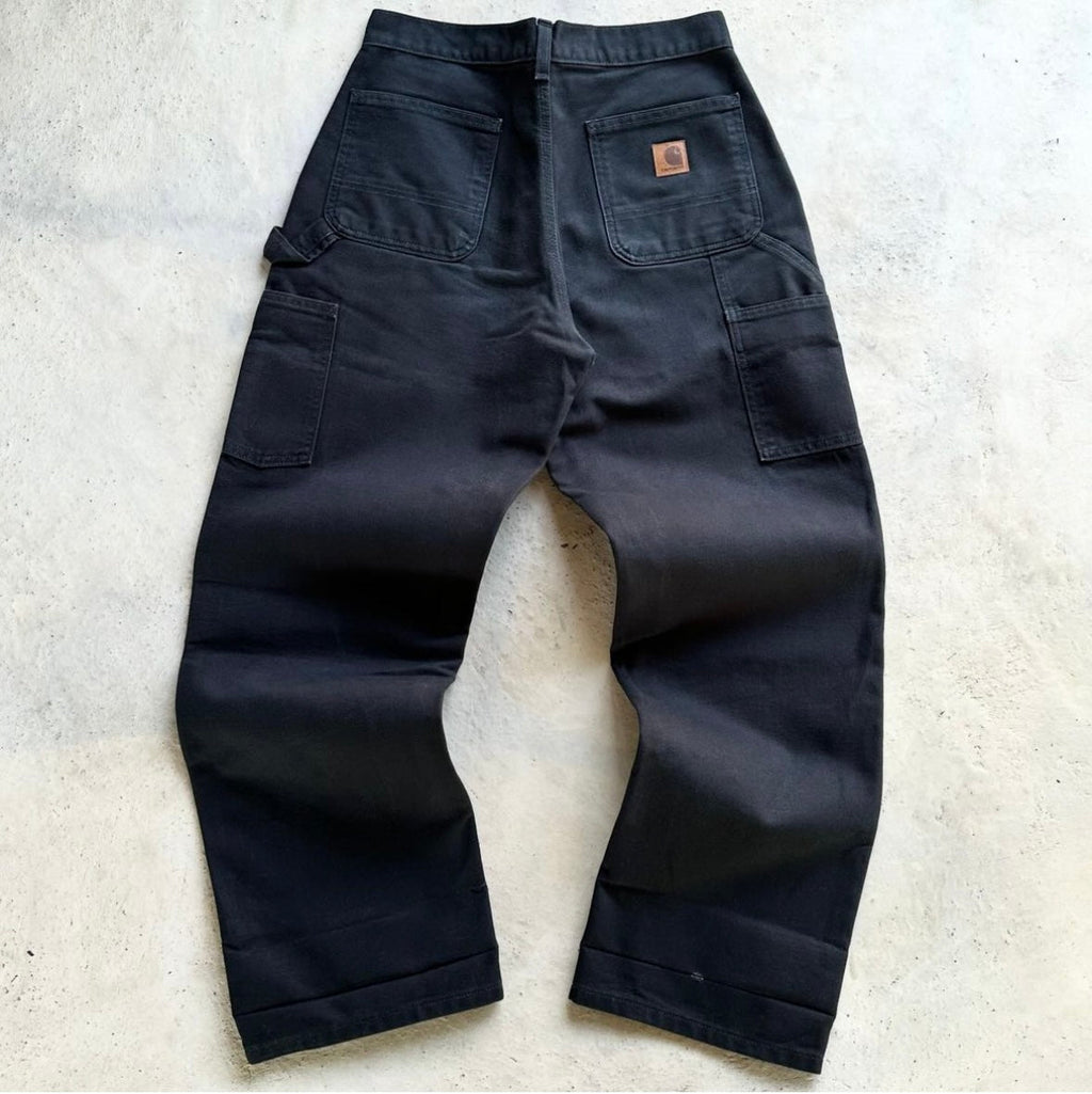 Vintage Carhartt Black Carpenter Trousers