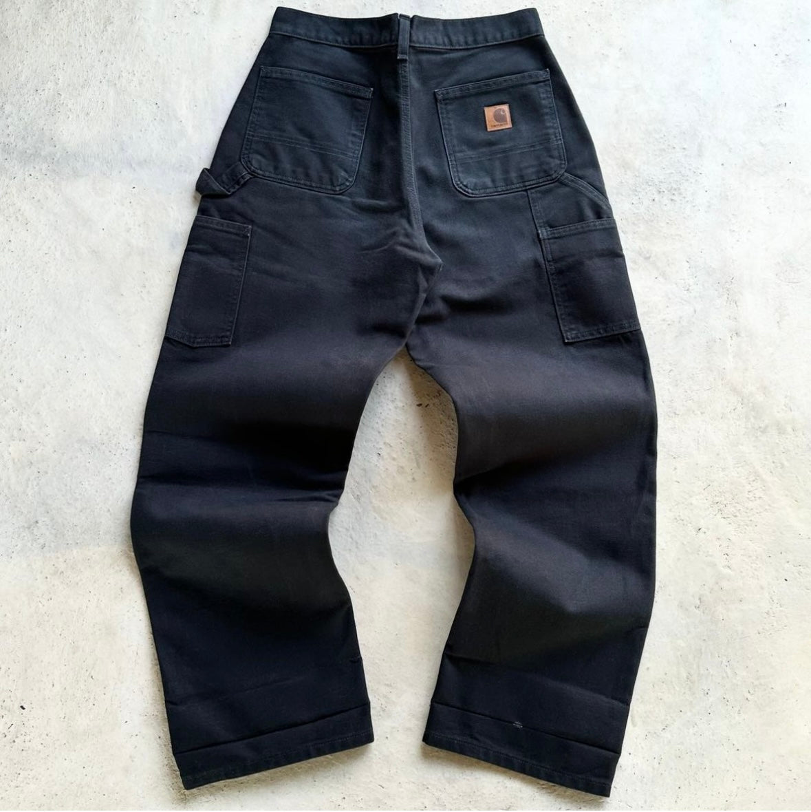 Vintage Carhartt Black Carpenter Trousers