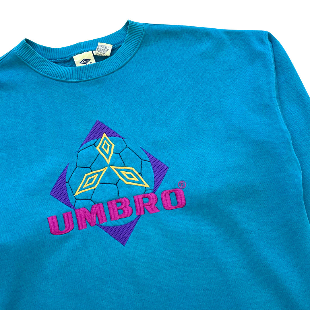 Umbro Light Teal Blue Sweatshirt