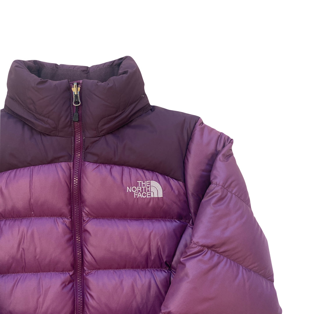 The North Face Womens Purple Puffer Jacket