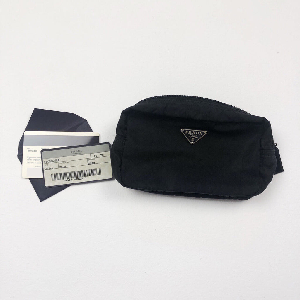 Prada Black Nylon Purse