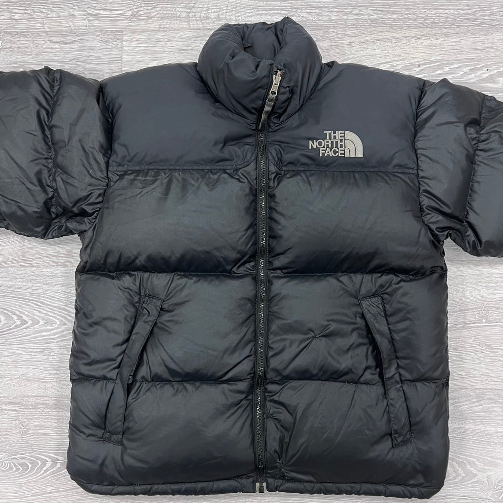 The North Face Black Puffer Jacket WITH REPAIR