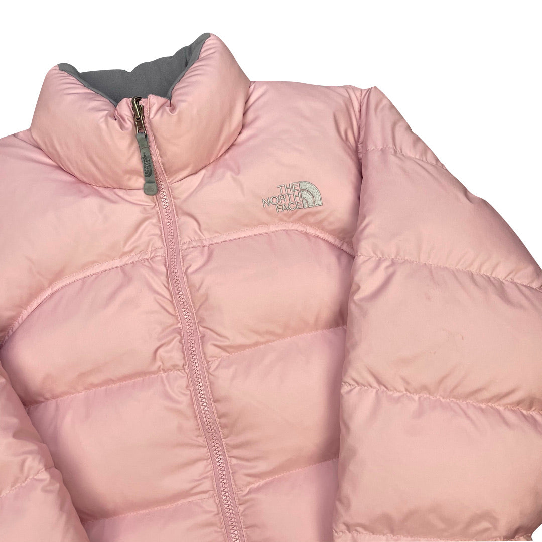 The North Face Womens Baby Pink Puffer Jacket