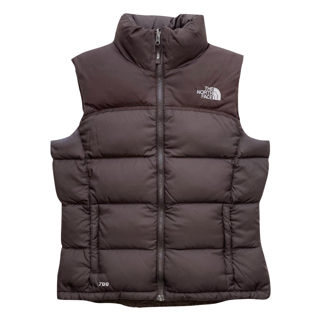 The North Face Womens Brown Gilet Puffer Jacket