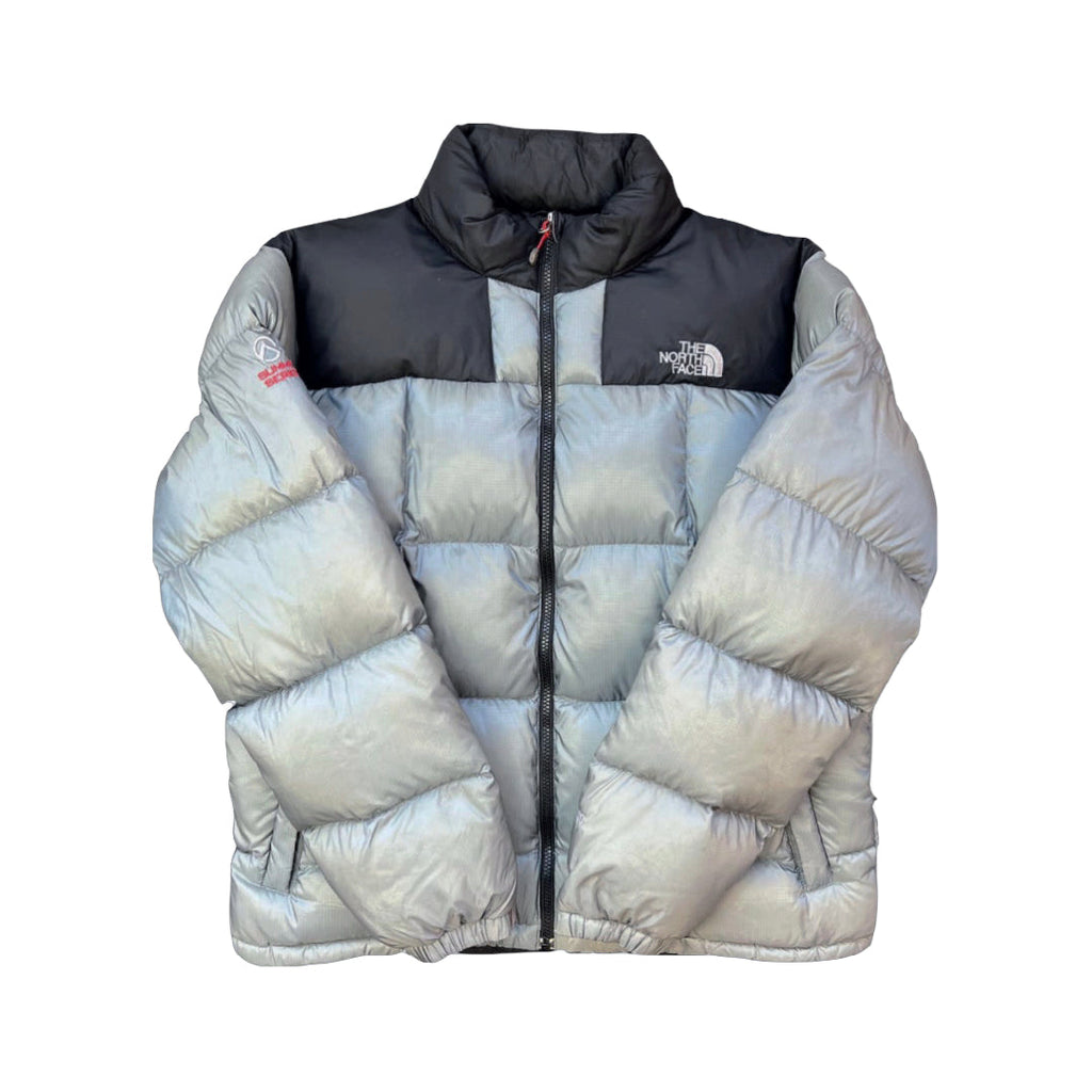 The North Face Grey Lhotse Summit Series Puffer Jacket