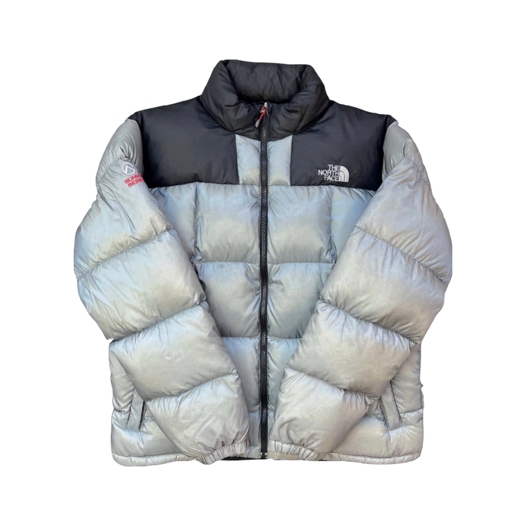 The North Face Grey Lhotse Summit Series Puffer Jacket