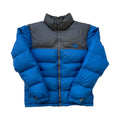 The North Face Aztec Blue Puffer Jacket