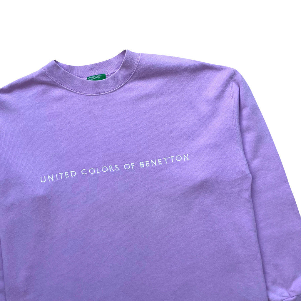 Benetton Baby Pink / Lilac Sweatshirt