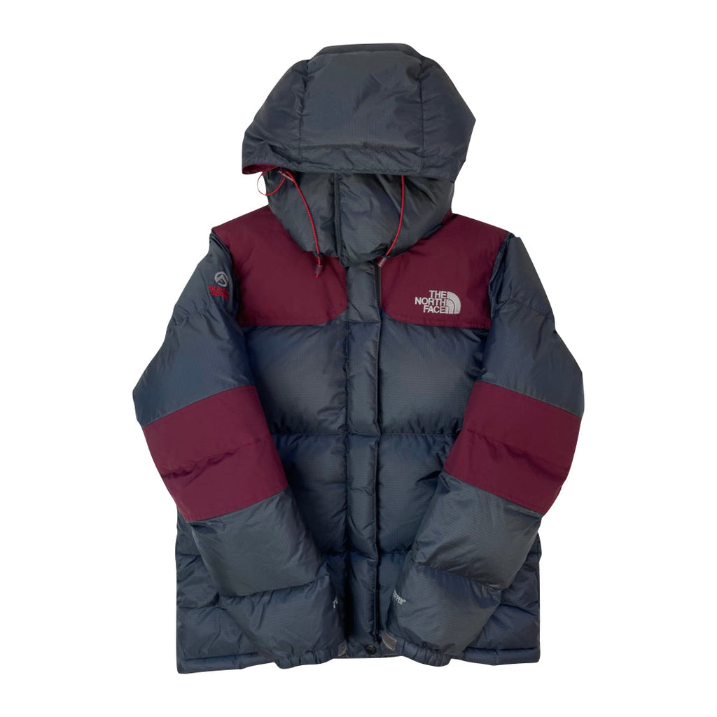 Women’s The North Face Dark Grey & Burgundy Red Baltoro Puffer Jacket
