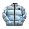 The North Face Womens Baby Blue Puffer Jacket