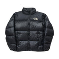 The North Face Black Puffer Jacket REPAIR / LOST FEATHERS