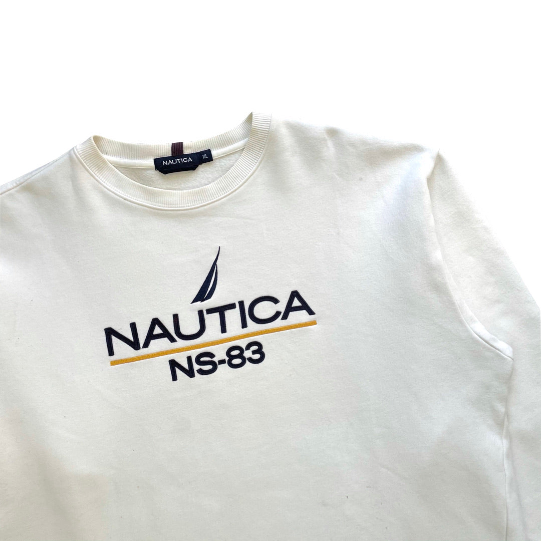 Nautica White Sweatshirt