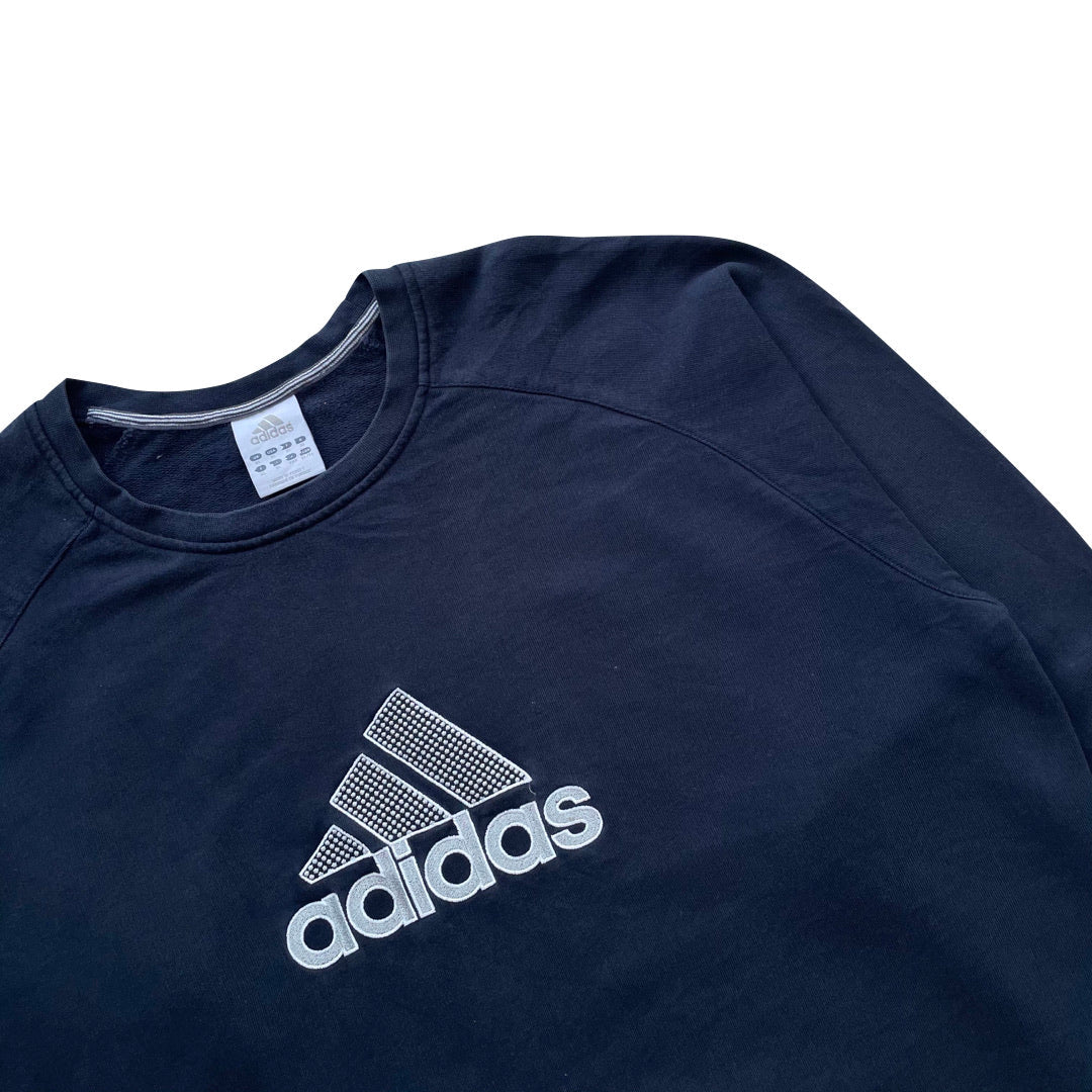 Adidas Faded Navy Blue Sweatshirt