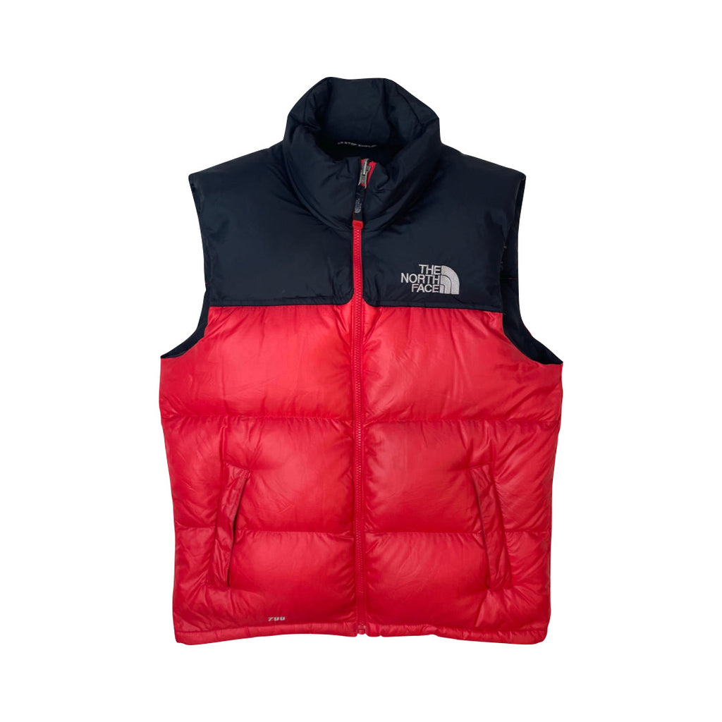 The North Face Red Gilet Puffer Jacket