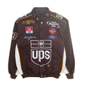 Vintage UPS Brown Nascar Racing Jacket