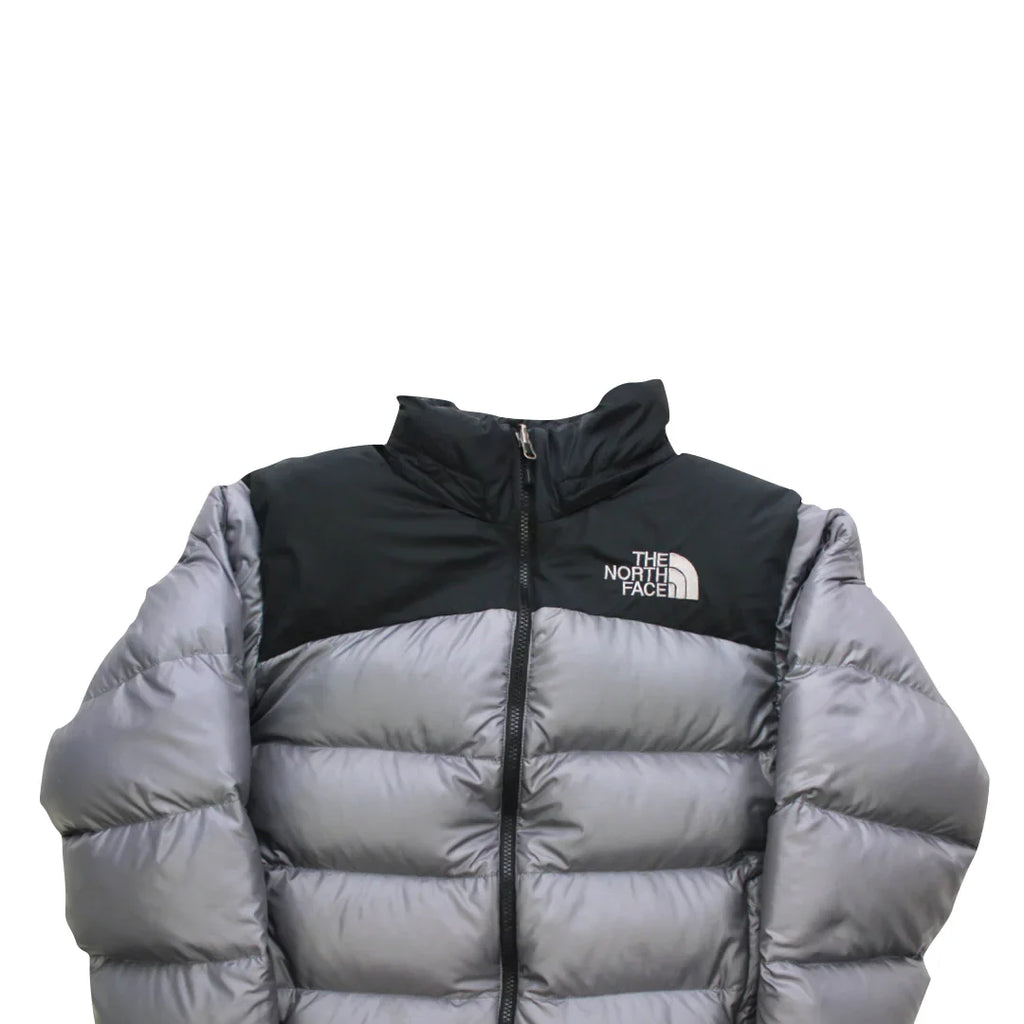 The North Face Grey N2 Puffer Jacket WITH STAIN