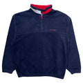 Tommy Hilfiger Navy 1/4 Zip Fleece Jumper