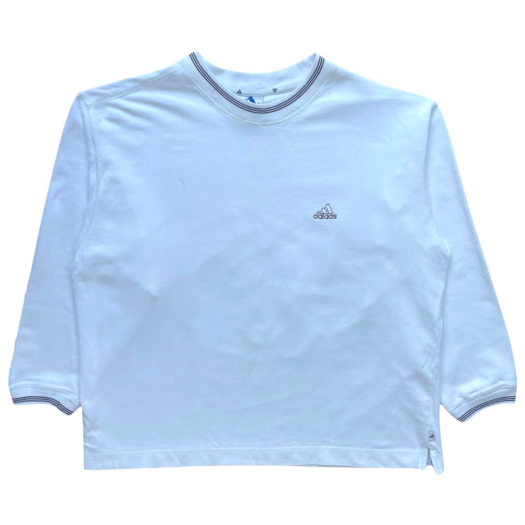 Adidas White Sweatshirt