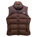 The North Face Womens Brown Gilet Puffer Jacket