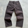Vintage Carhartt Double Knee Brown Carpenter Trousers