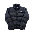 The North Face Womens Black Puffer Jacket WITH REPAIR